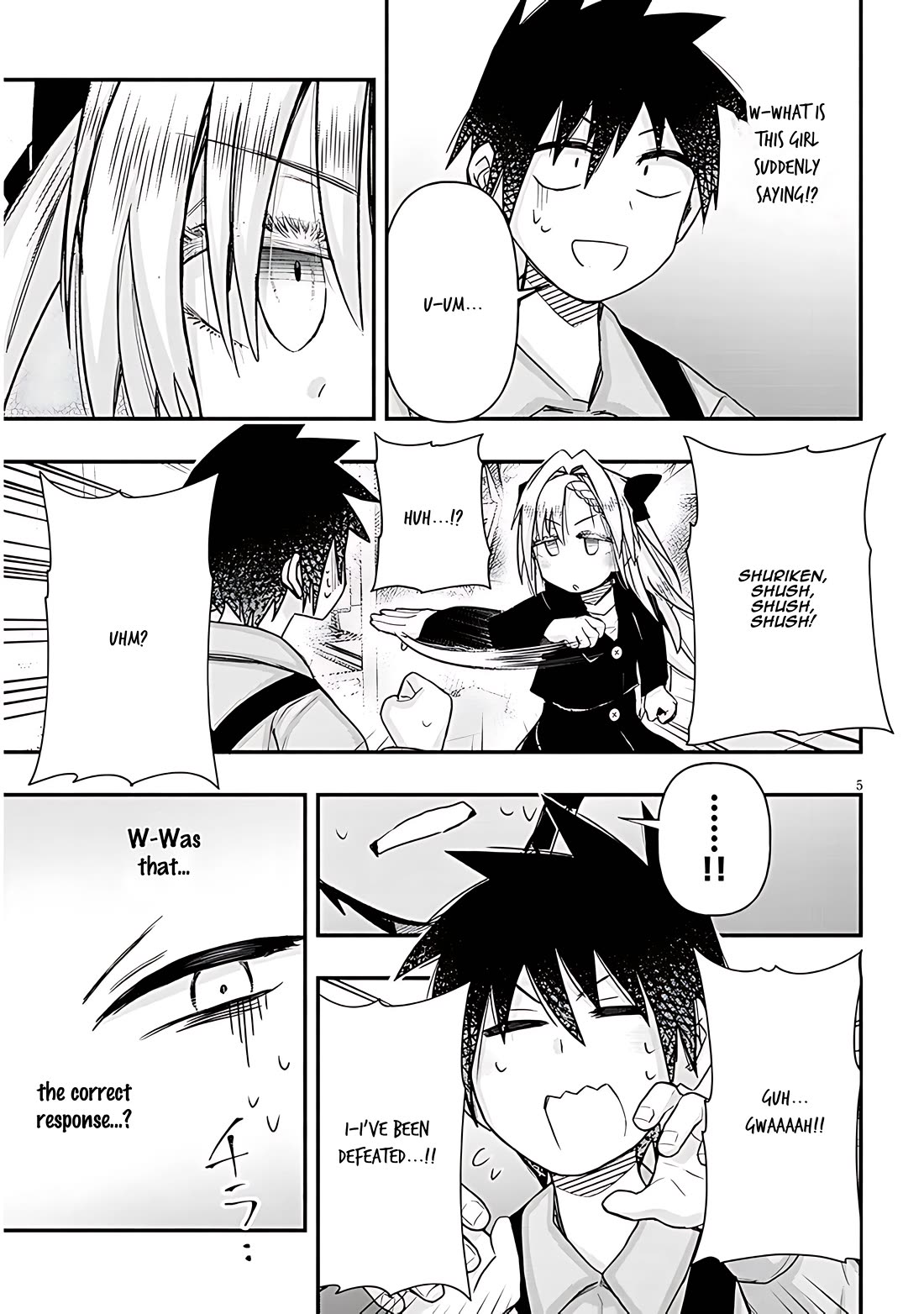 Cross-Cultural Exchange With the Girl at the Arcade Chapter 97 page 5 - Chapter 97: I am a ninja