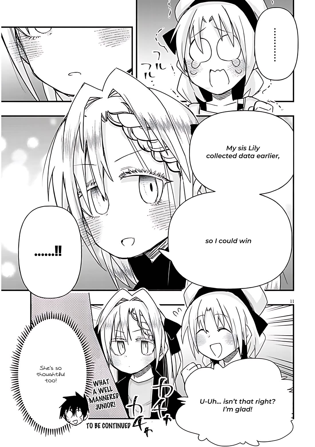 Cross-Cultural Exchange With the Girl at the Arcade Chapter 99 page 11 - Chapter 99: Ok Lilly, my sister.