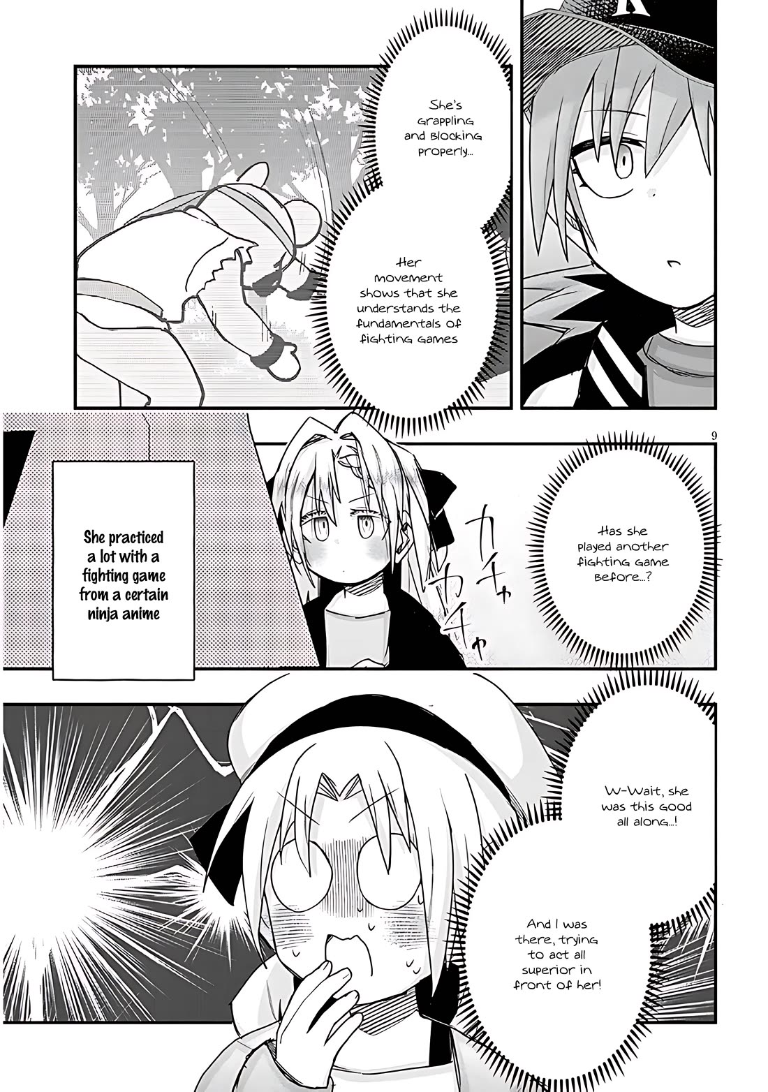 Cross-Cultural Exchange With the Girl at the Arcade Chapter 99 page 9 - Chapter 99: Ok Lilly, my sister.