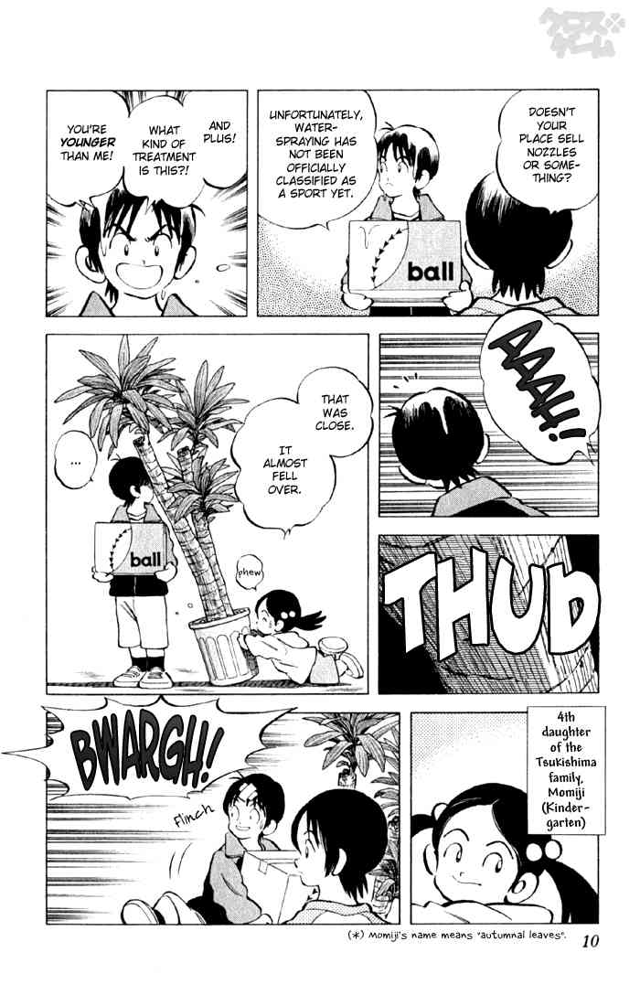 Cross Game Chapter 1.2 page 9 - Chapter 1 v2 : Four-Leaf Clover