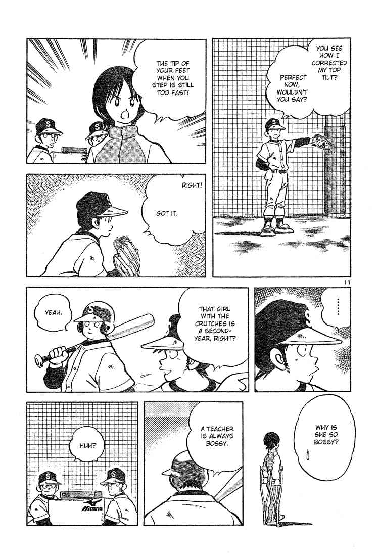 Cross Game Chapter 122.2 page 11 - Chapter 122 v2 : Up the Mound of the Koshien