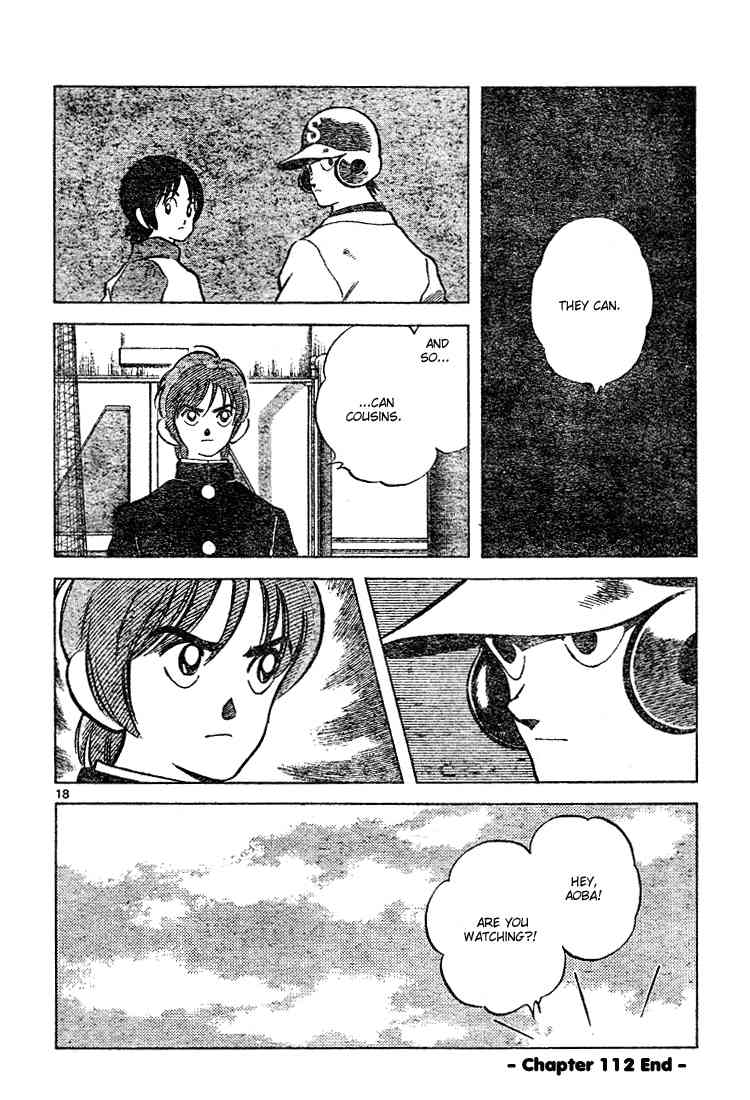 Cross Game Chapter 122.2 page 18 - Chapter 122 v2 : Up the Mound of the Koshien