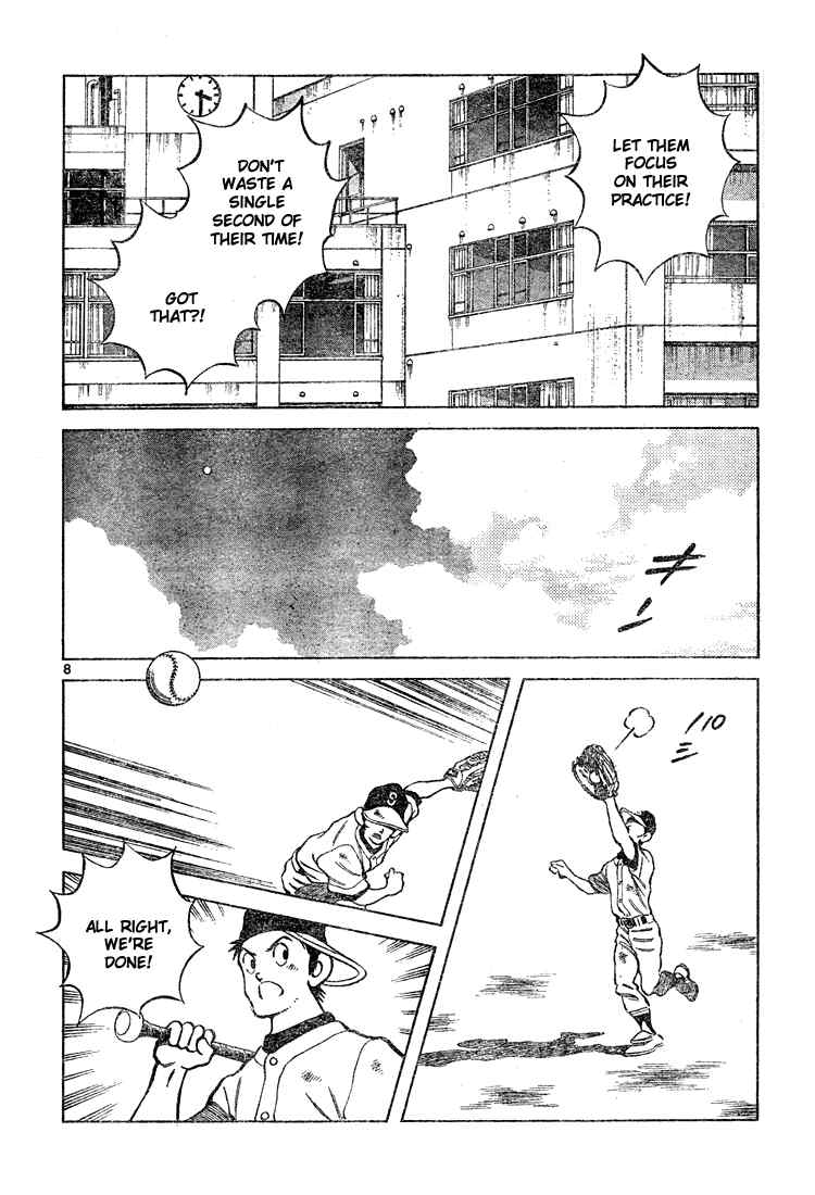Cross Game Chapter 134 page 8 - Chapter 134 v2 : No-Name Schools and Informal Fools, Or, She'll Never Change...