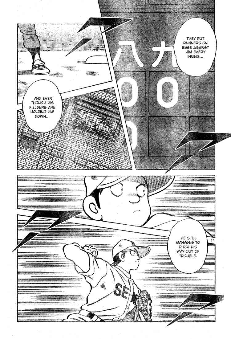 Cross Game Chapter 136 page 11 - Chapter 136 v2 : He Looks Damn Happy