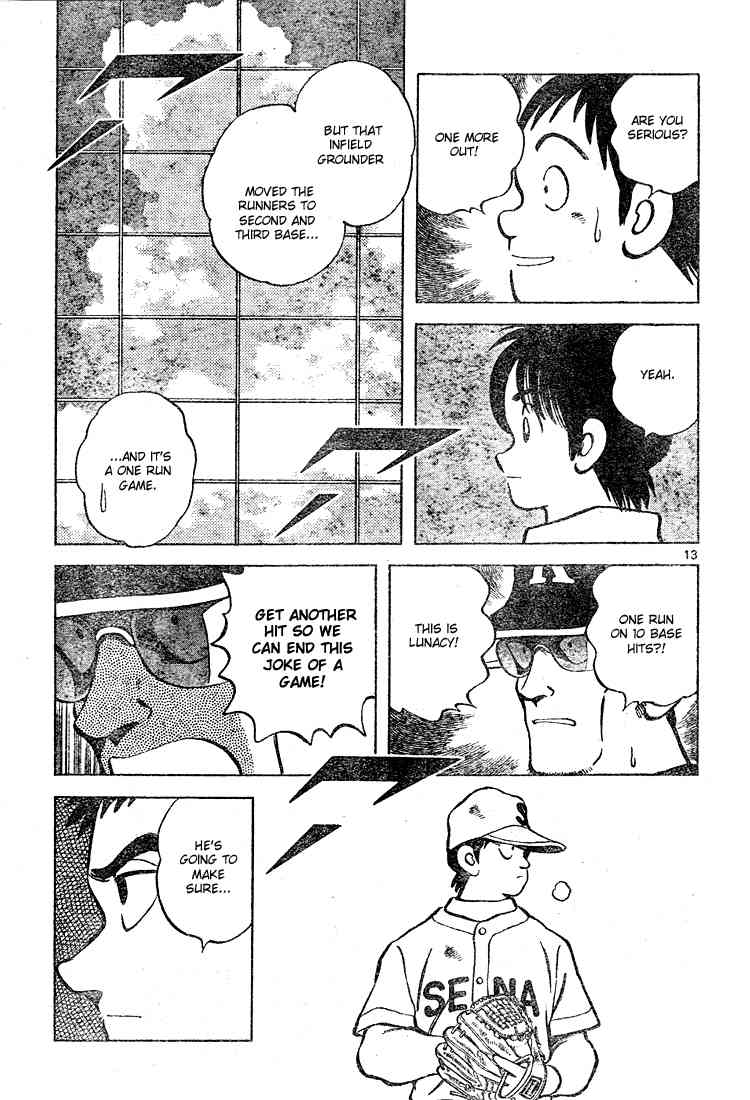 Cross Game Chapter 136 page 13 - Chapter 136 v2 : He Looks Damn Happy