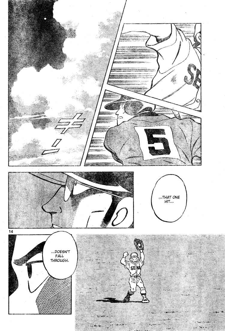 Cross Game Chapter 136 page 14 - Chapter 136 v2 : He Looks Damn Happy