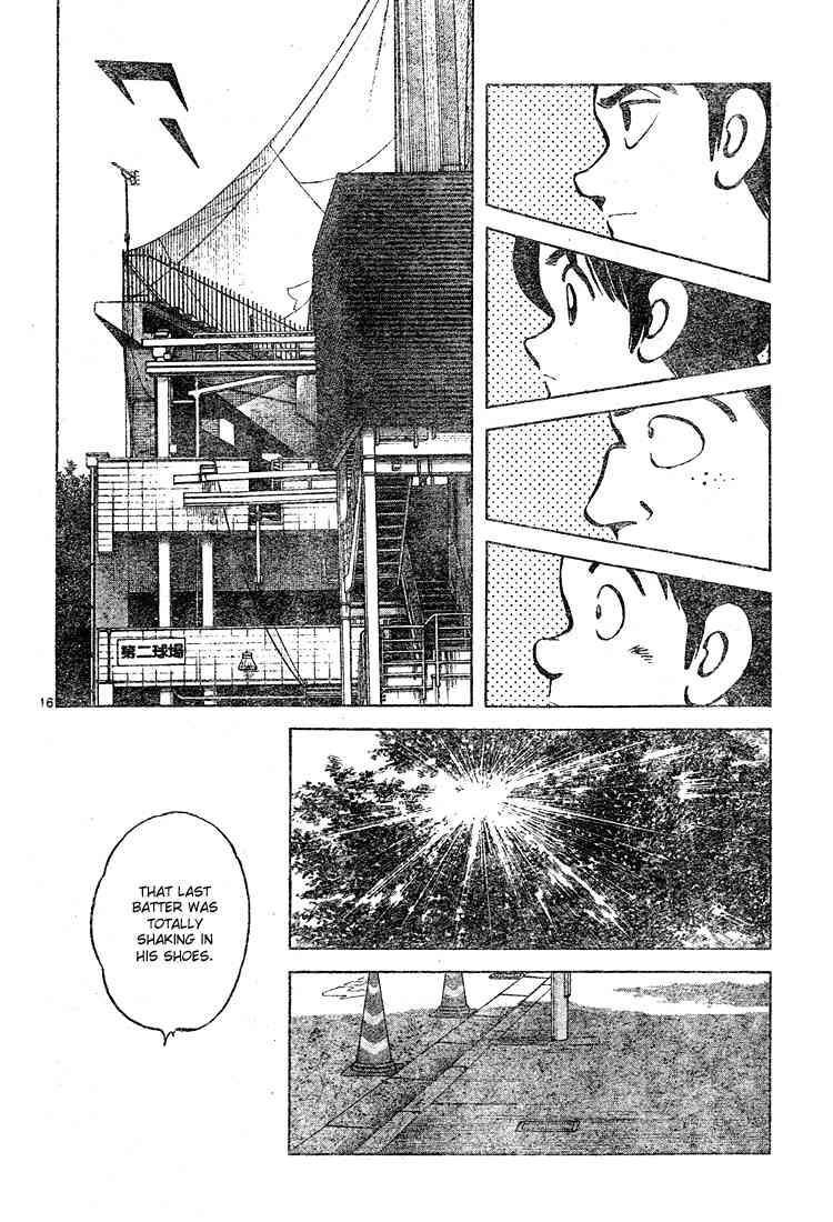 Cross Game Chapter 136 page 16 - Chapter 136 v2 : He Looks Damn Happy