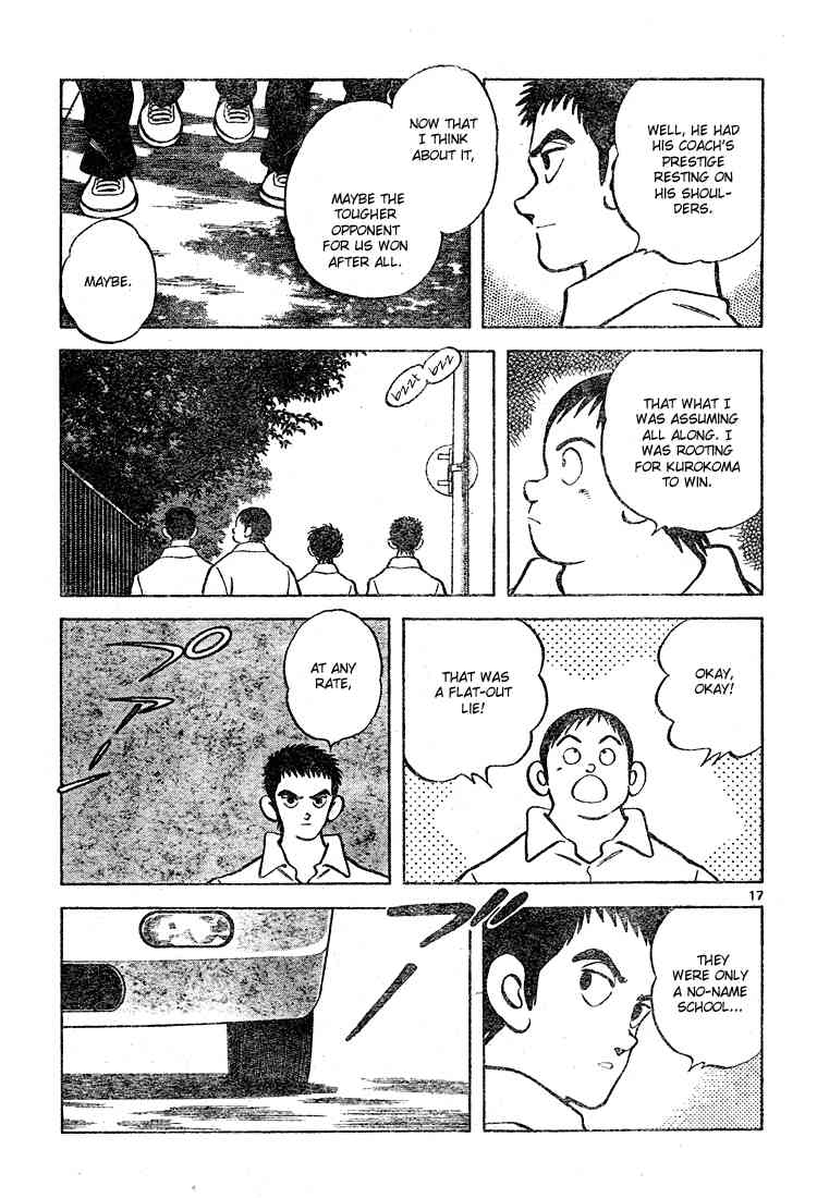 Cross Game Chapter 136 page 17 - Chapter 136 v2 : He Looks Damn Happy