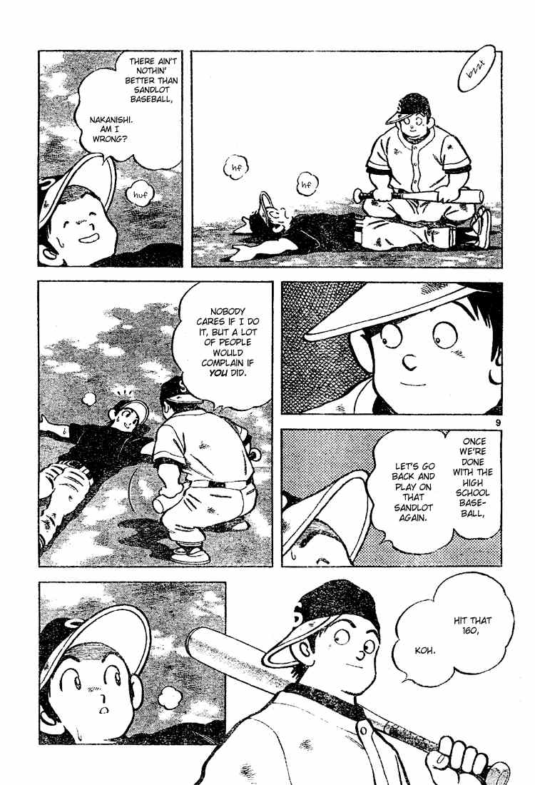 Cross Game Chapter 145.2 page 9 - Chapter 145 v2 : It Ain't Summer's Fault