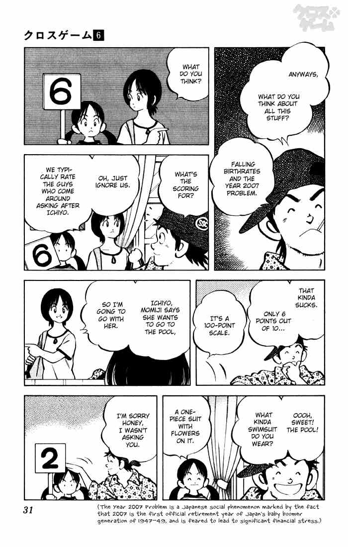 Cross Game Chapter 52 page 9 - Chapter 52 v2 : What Do You Think