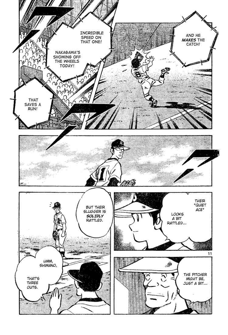 Cross Game Chapter 91 page 11 - Chapter 91 v2 : Will He Pitch to Him