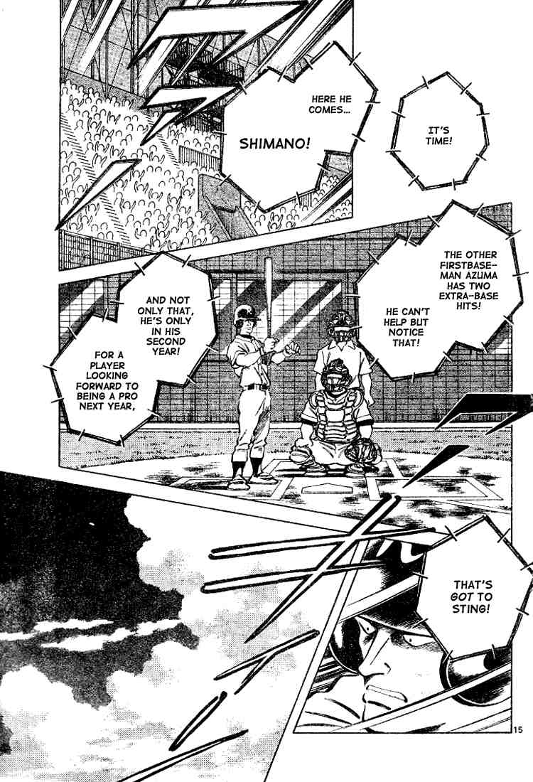 Cross Game Chapter 91 page 15 - Chapter 91 v2 : Will He Pitch to Him
