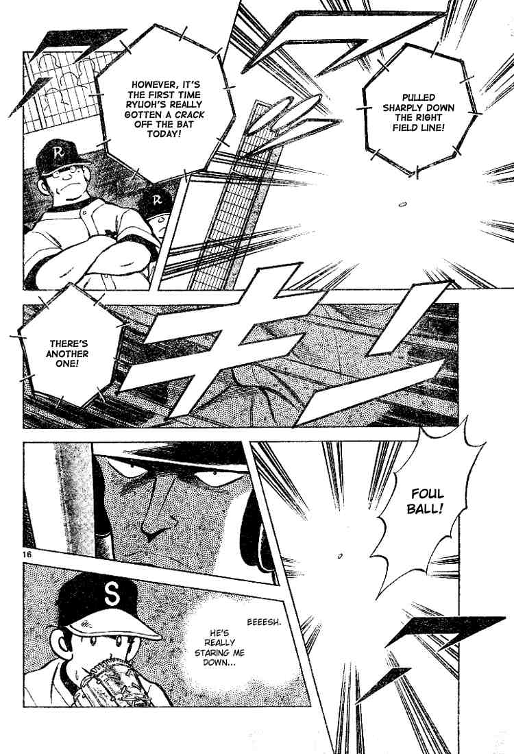 Cross Game Chapter 91 page 16 - Chapter 91 v2 : Will He Pitch to Him