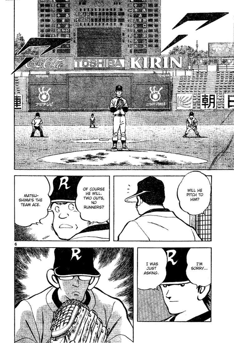 Cross Game Chapter 91 page 6 - Chapter 91 v2 : Will He Pitch to Him