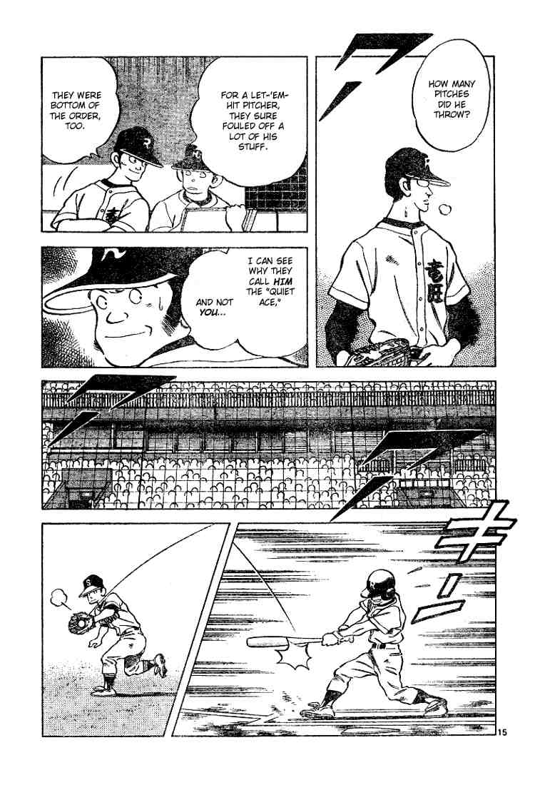Cross Game Chapter 94.2 page 15 - Chapter 94 v2 : He'll Come to Bat