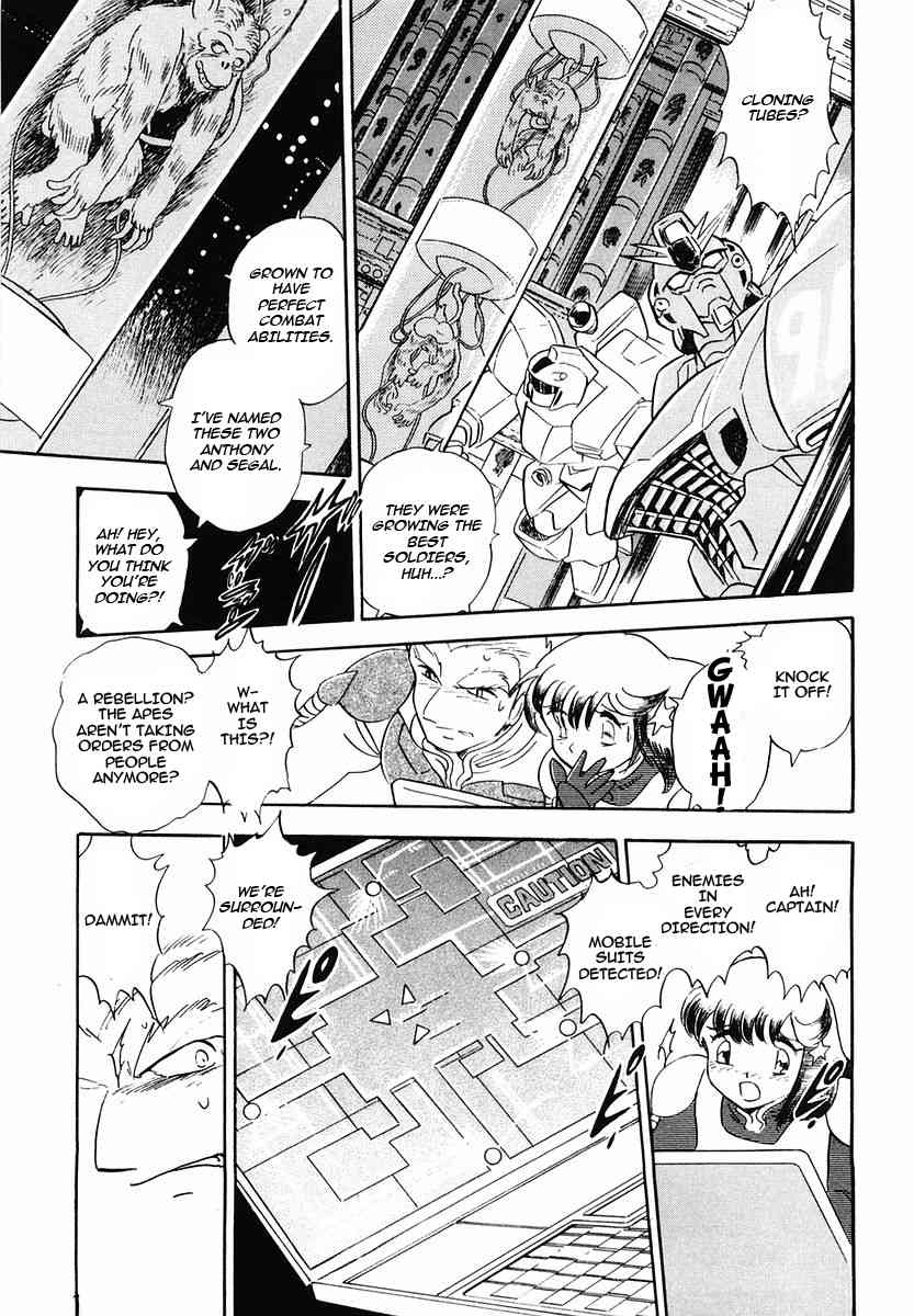 Crossbone Gundam: Skullheart Chapter 6 page 16 - Chapter 6: UC0136 - The Monkey's Satellite