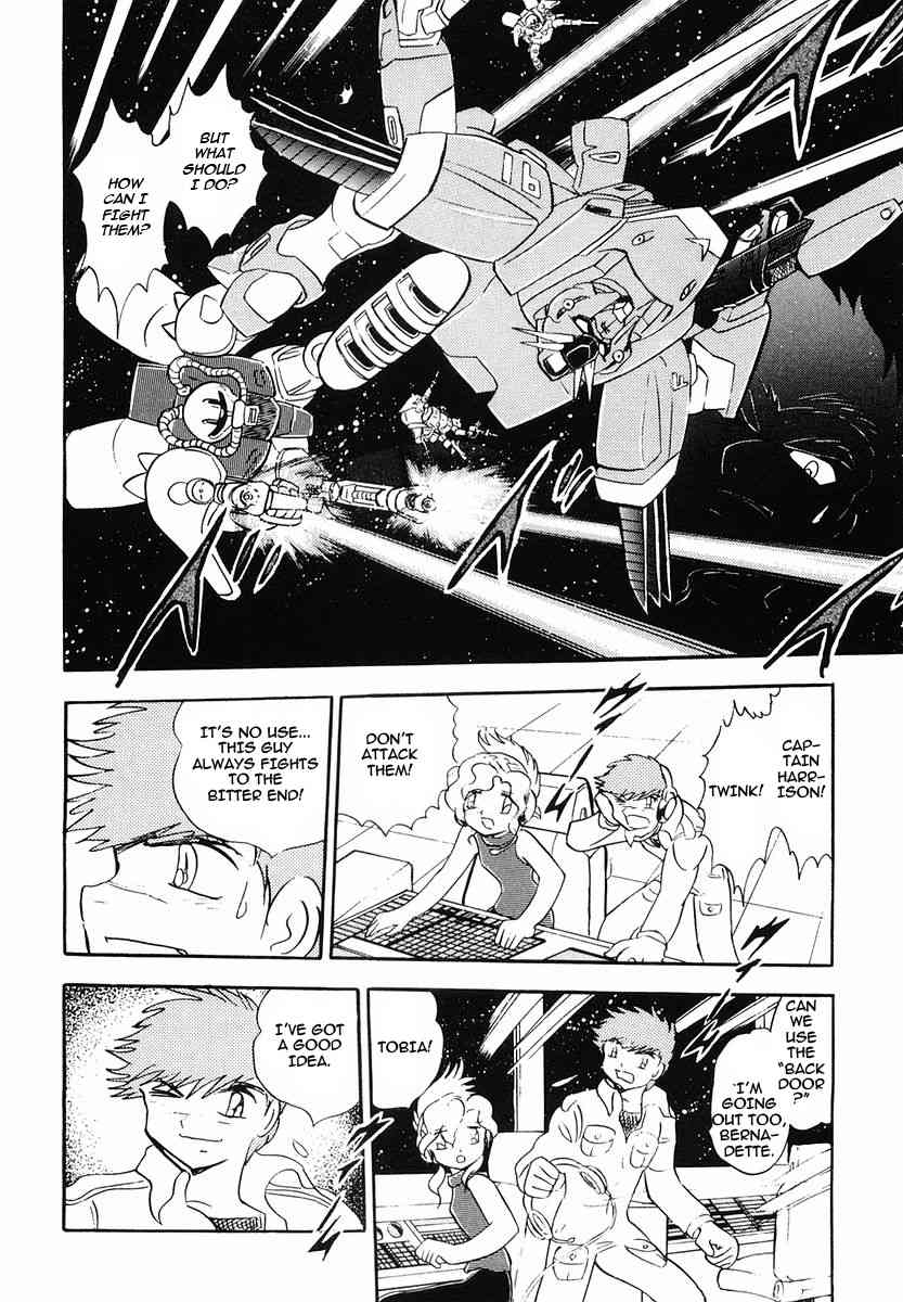 Crossbone Gundam: Skullheart Chapter 6 page 23 - Chapter 6: UC0136 - The Monkey's Satellite
