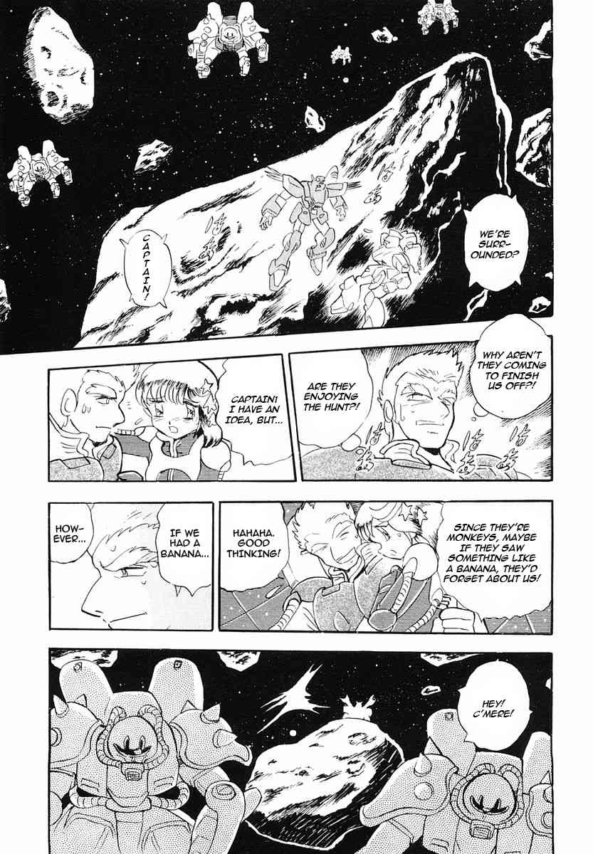 Crossbone Gundam: Skullheart Chapter 6 page 26 - Chapter 6: UC0136 - The Monkey's Satellite