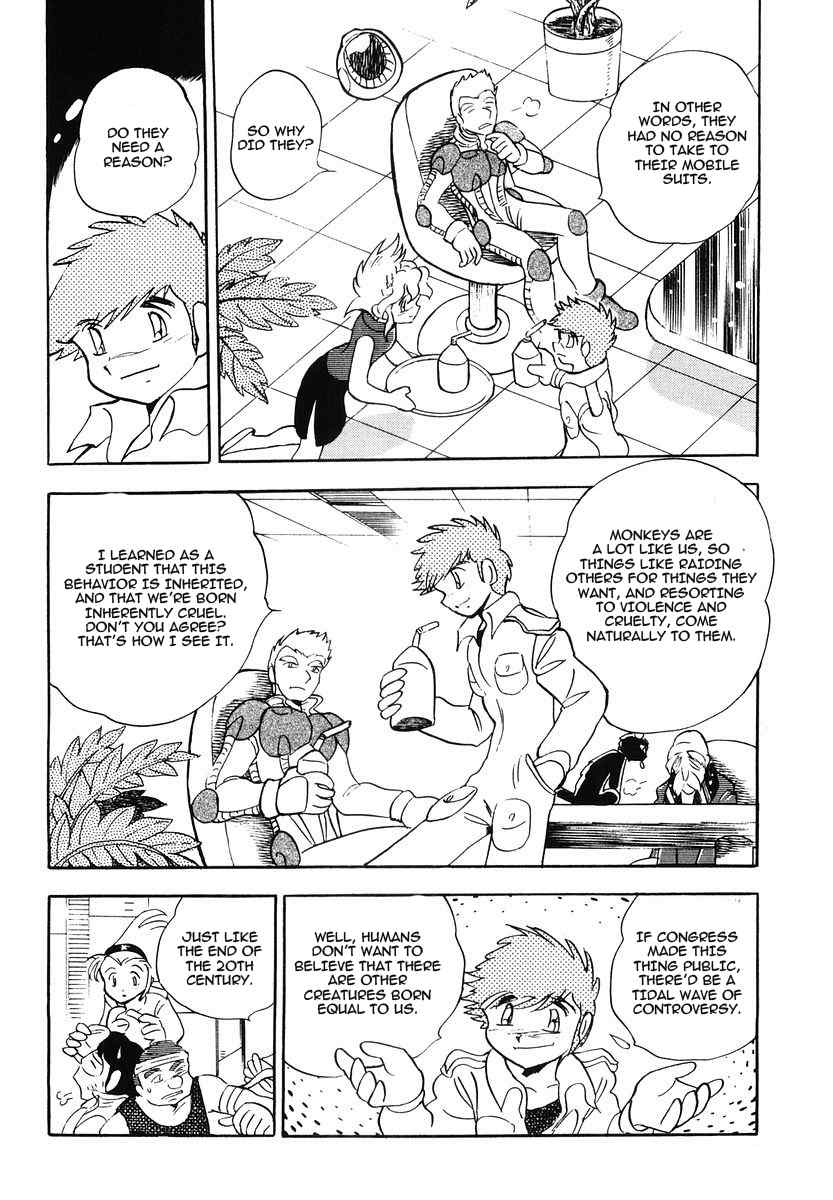 Crossbone Gundam: Skullheart Chapter 6 page 34 - Chapter 6: UC0136 - The Monkey's Satellite