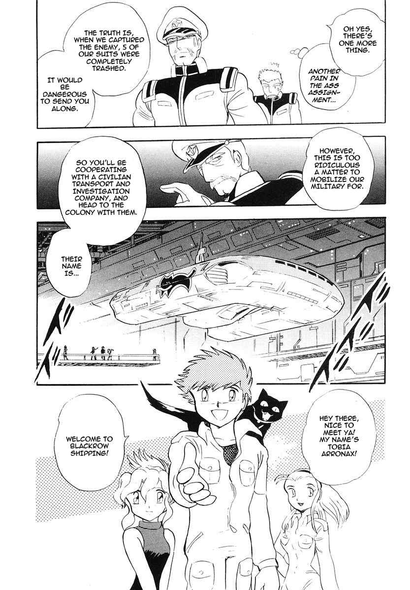 Crossbone Gundam: Skullheart Chapter 6 page 6 - Chapter 6: UC0136 - The Monkey's Satellite