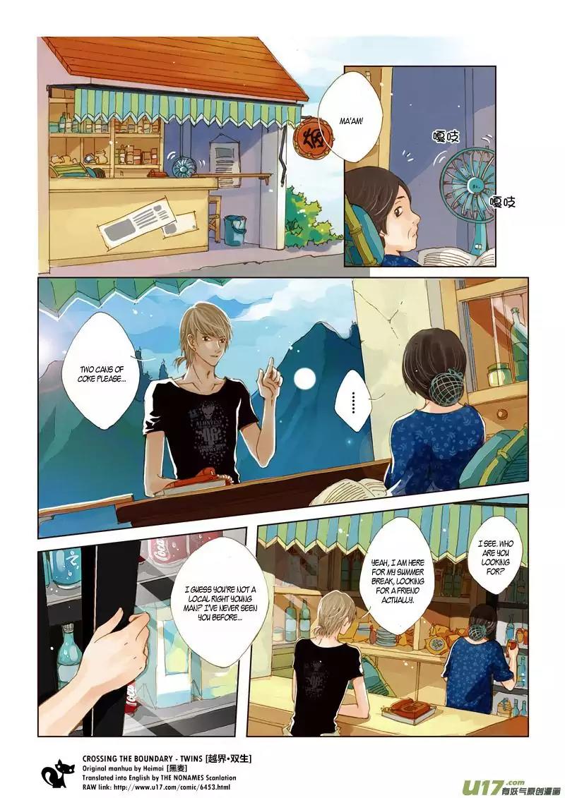 Crossing the Boundary - Twins Chapter 18 page 10 - Chapter 18: Part 9 - The Beginning (2)