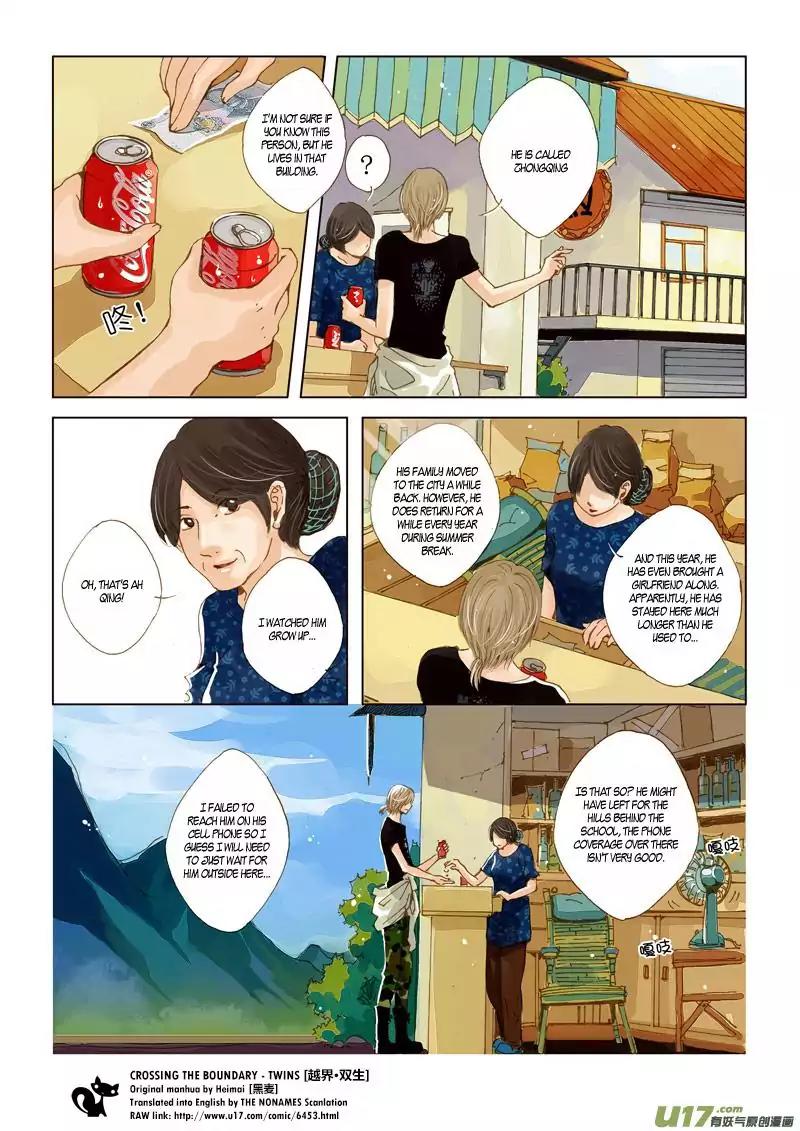 Crossing the Boundary - Twins Chapter 18 page 11 - Chapter 18: Part 9 - The Beginning (2)