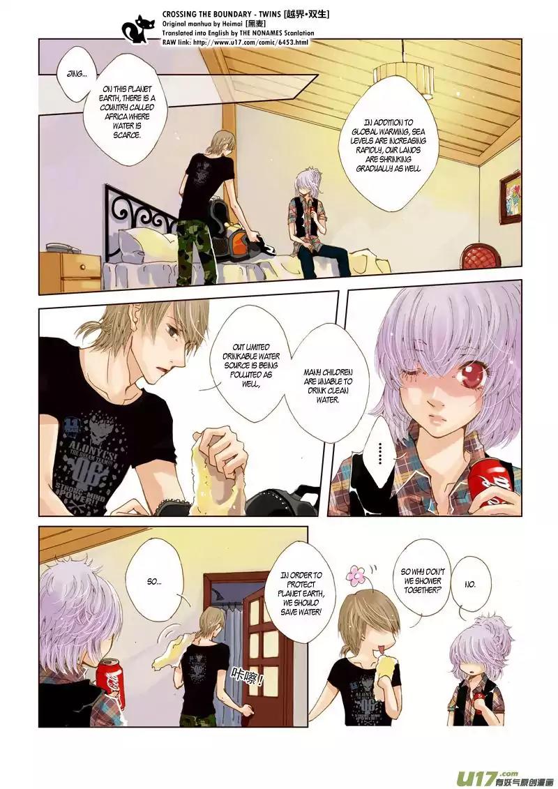 Crossing the Boundary - Twins Chapter 18 page 13 - Chapter 18: Part 9 - The Beginning (2)