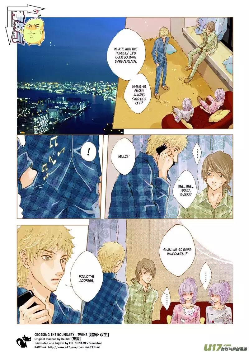 Crossing the Boundary - Twins Chapter 18 page 4 - Chapter 18: Part 9 - The Beginning (2)