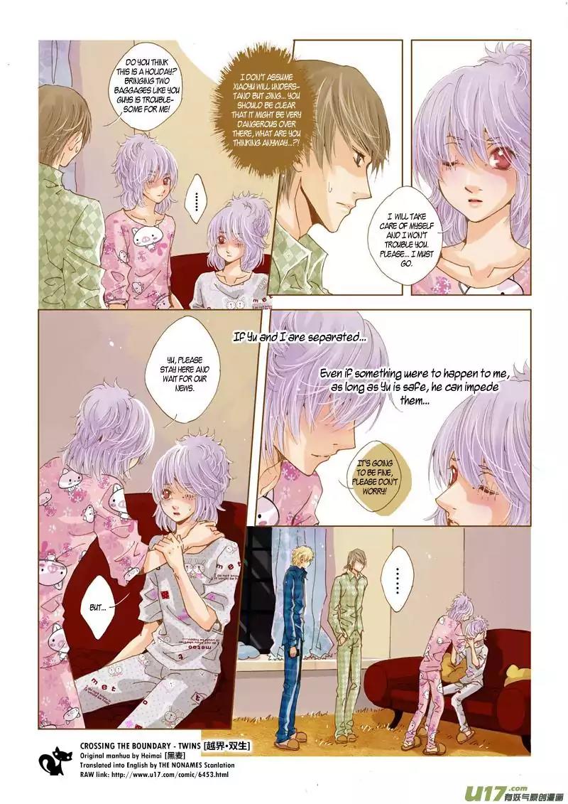 Crossing the Boundary - Twins Chapter 18 page 6 - Chapter 18: Part 9 - The Beginning (2)