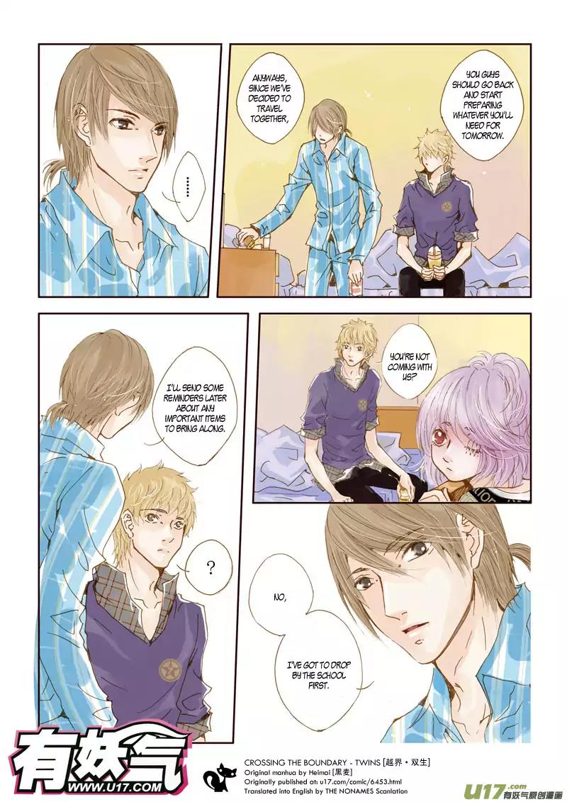 Crossing the Boundary - Twins Chapter 22 page 10 - Chapter 22: Part 11 – Friends (2)
