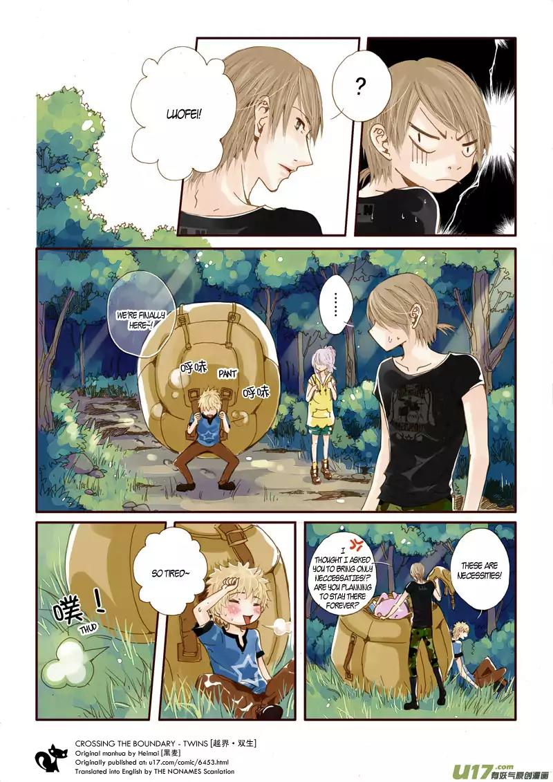 Crossing the Boundary - Twins Chapter 23 page 12 - Chapter 23: Part 12 – Departure (1)
