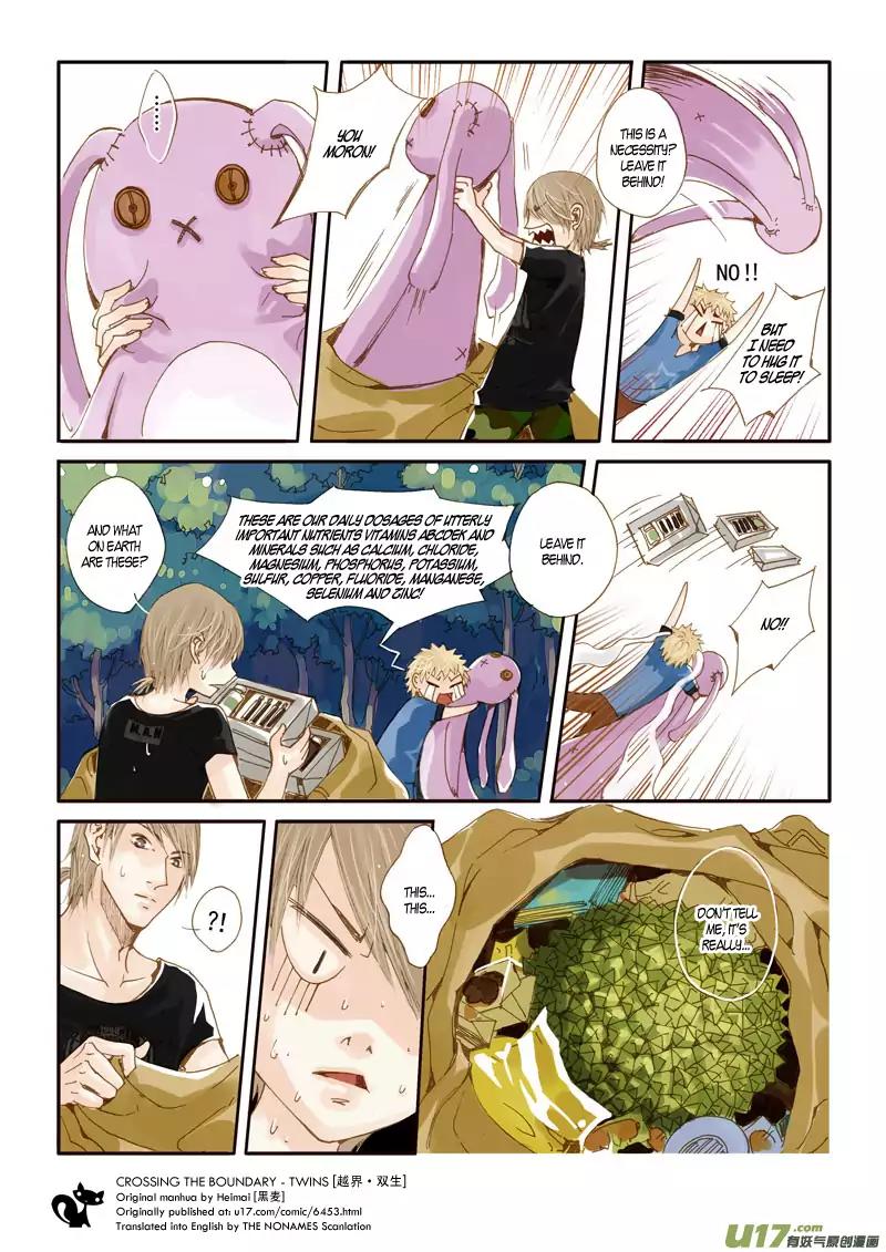 Crossing the Boundary - Twins Chapter 23 page 13 - Chapter 23: Part 12 – Departure (1)