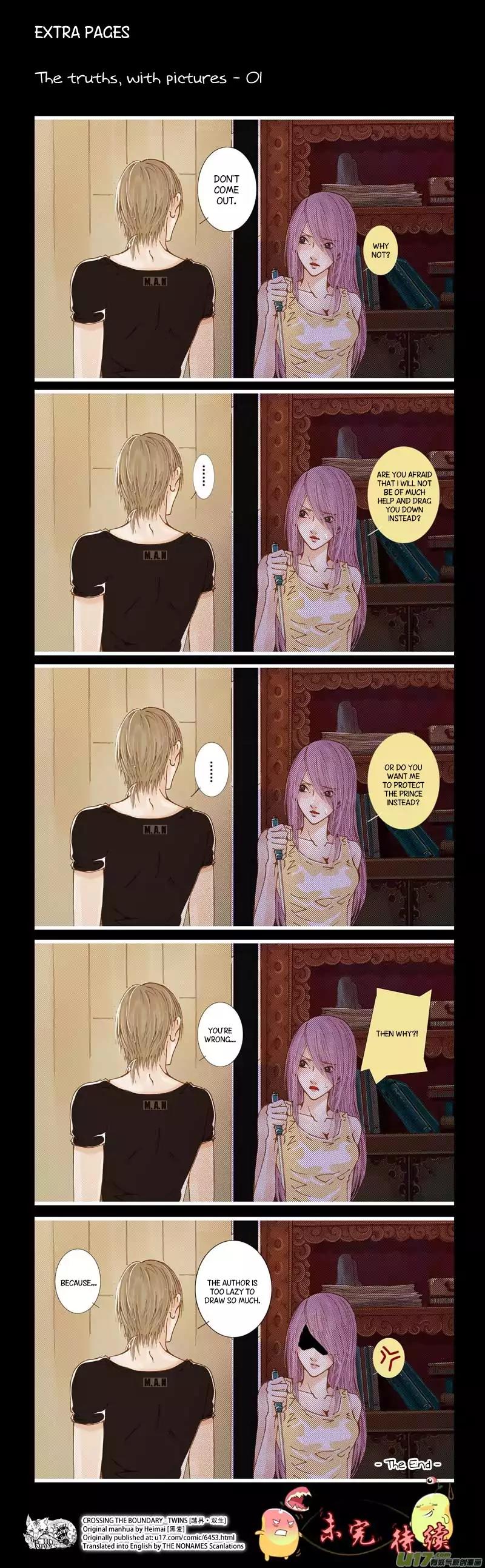 Crossing the Boundary - Twins Chapter 30 page 15 - Chapter 30: Part 15 – Predicament (2)