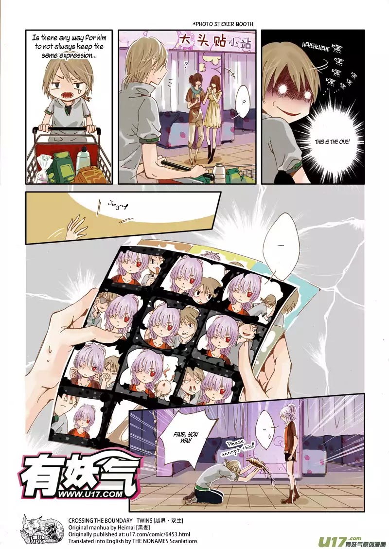 Crossing the Boundary - Twins Chapter 32 page 7 - Chapter 32: Side Story - Smile
