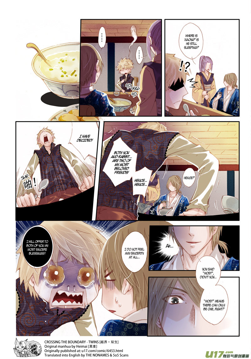 Crossing the Boundary - Twins Chapter 41 page 6 - Chapter 41: Visitor (1)