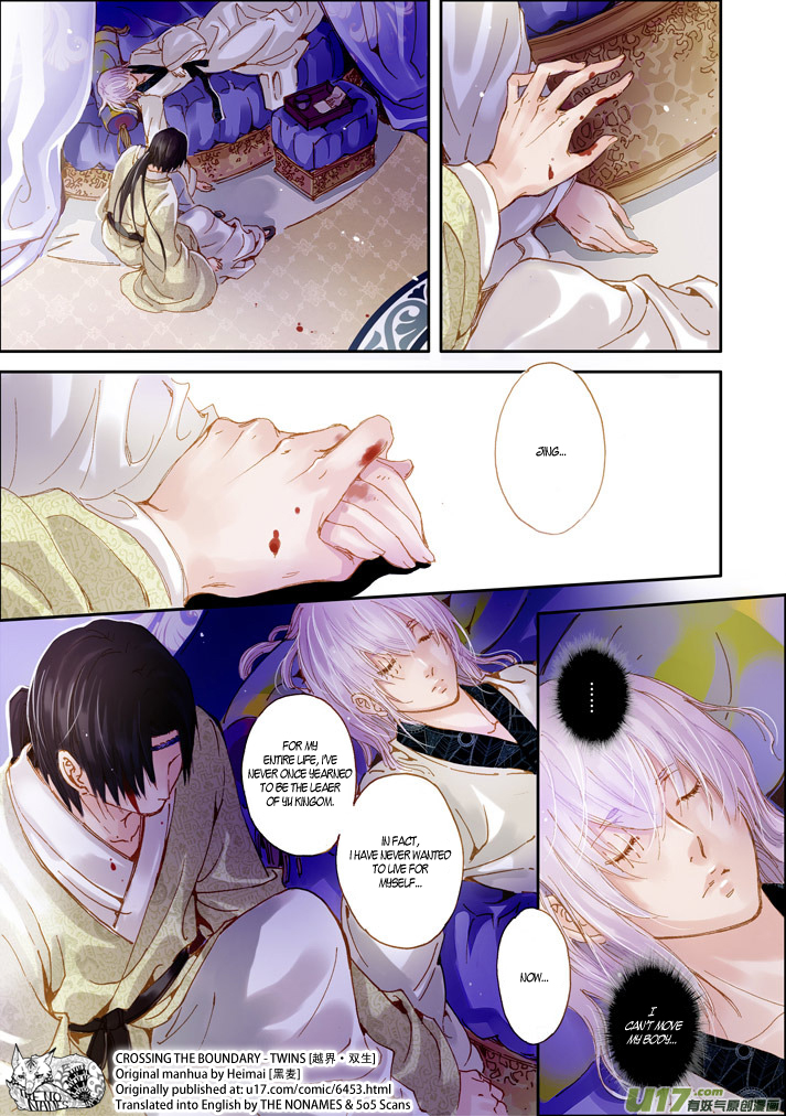 Crossing the Boundary - Twins Chapter 45 page 9 - Chapter 45: The Color of Blood (1)