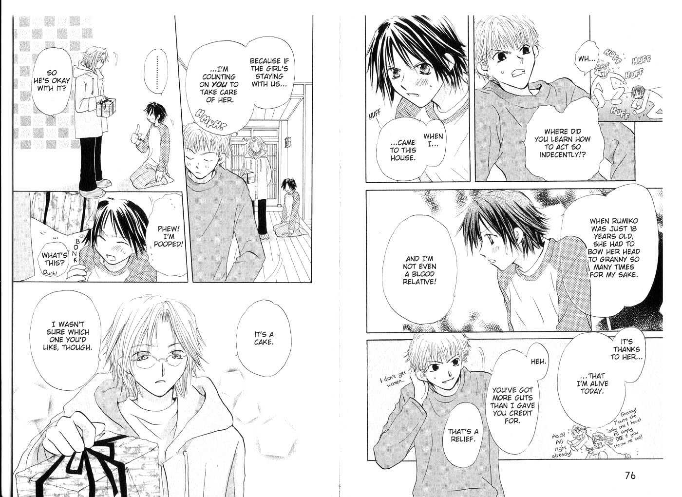 Crossroad Chapter 1.1 page 39 - Vol.1 Chapter 1 : 1 In the Wind \ 2 Crossroad \ 3 Thank You \ 4 The Letter \ 5 No I...