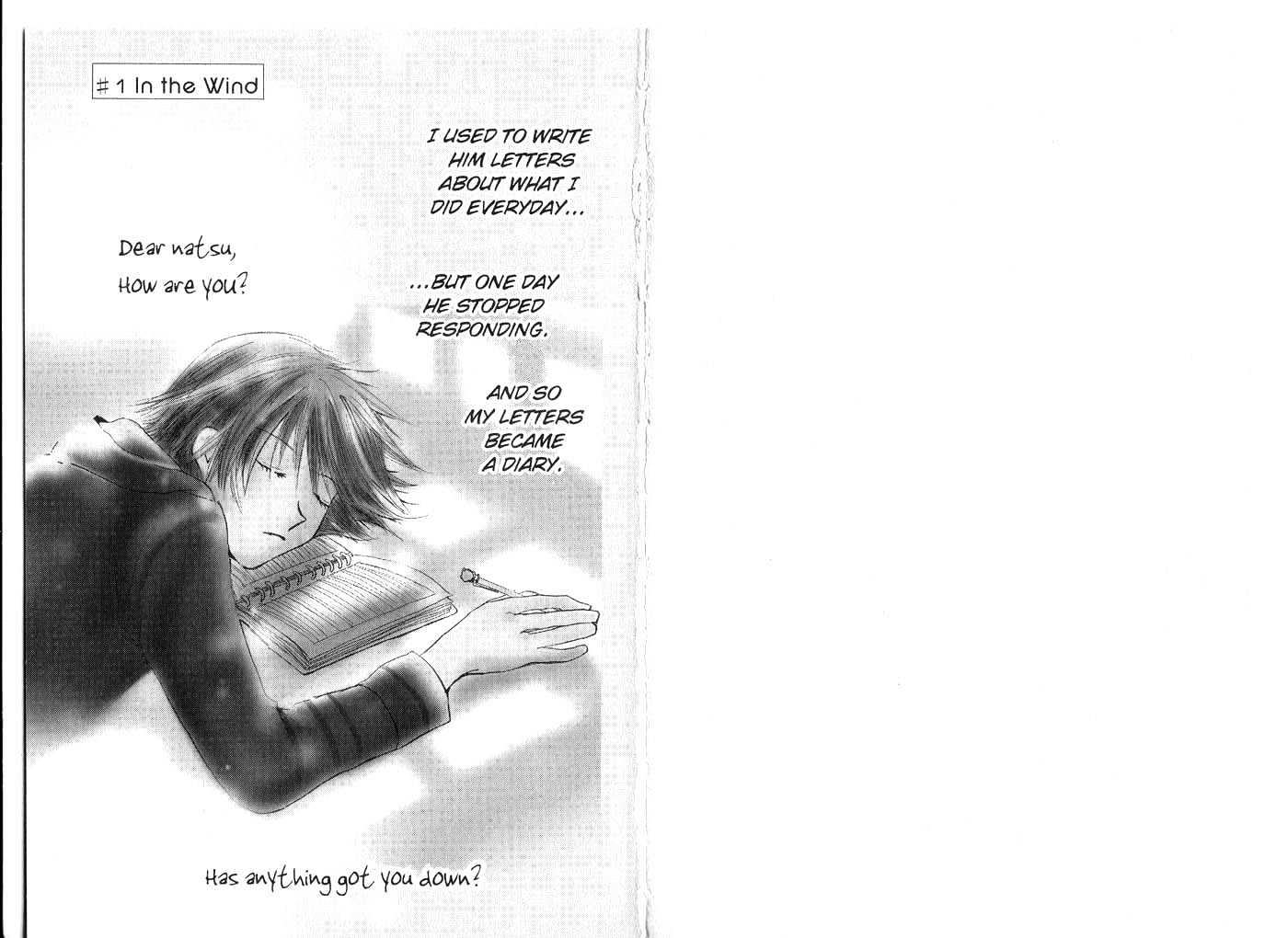 Crossroad Chapter 1.1 page 4 - Vol.1 Chapter 1 : 1 In the Wind \ 2 Crossroad \ 3 Thank You \ 4 The Letter \ 5 No I...