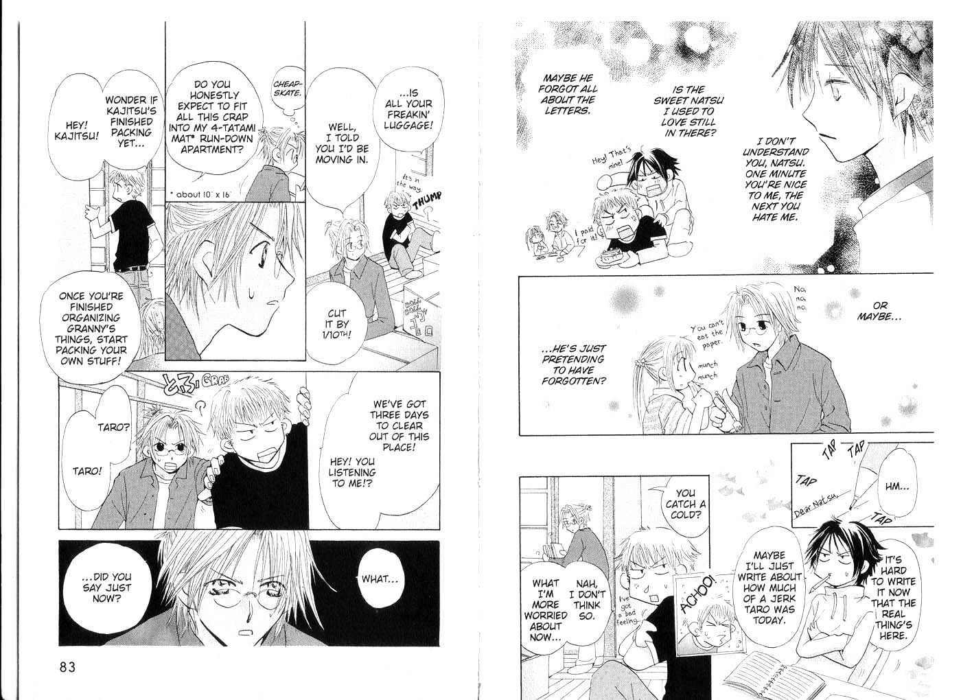 Crossroad Chapter 1.1 page 42 - Vol.1 Chapter 1 : 1 In the Wind \ 2 Crossroad \ 3 Thank You \ 4 The Letter \ 5 No I...