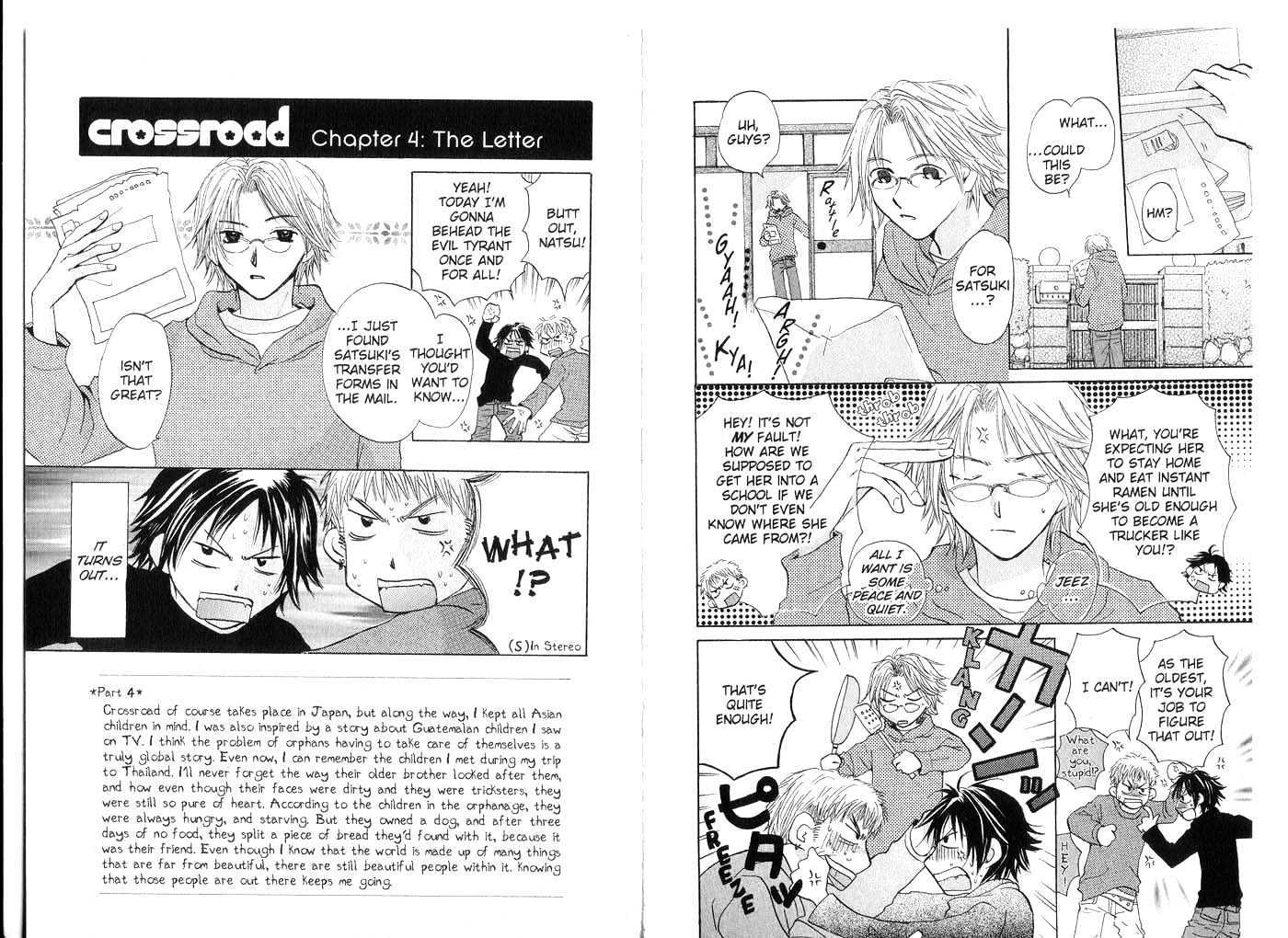 Crossroad Chapter 1.1 page 62 - Vol.1 Chapter 1 : 1 In the Wind \ 2 Crossroad \ 3 Thank You \ 4 The Letter \ 5 No I...