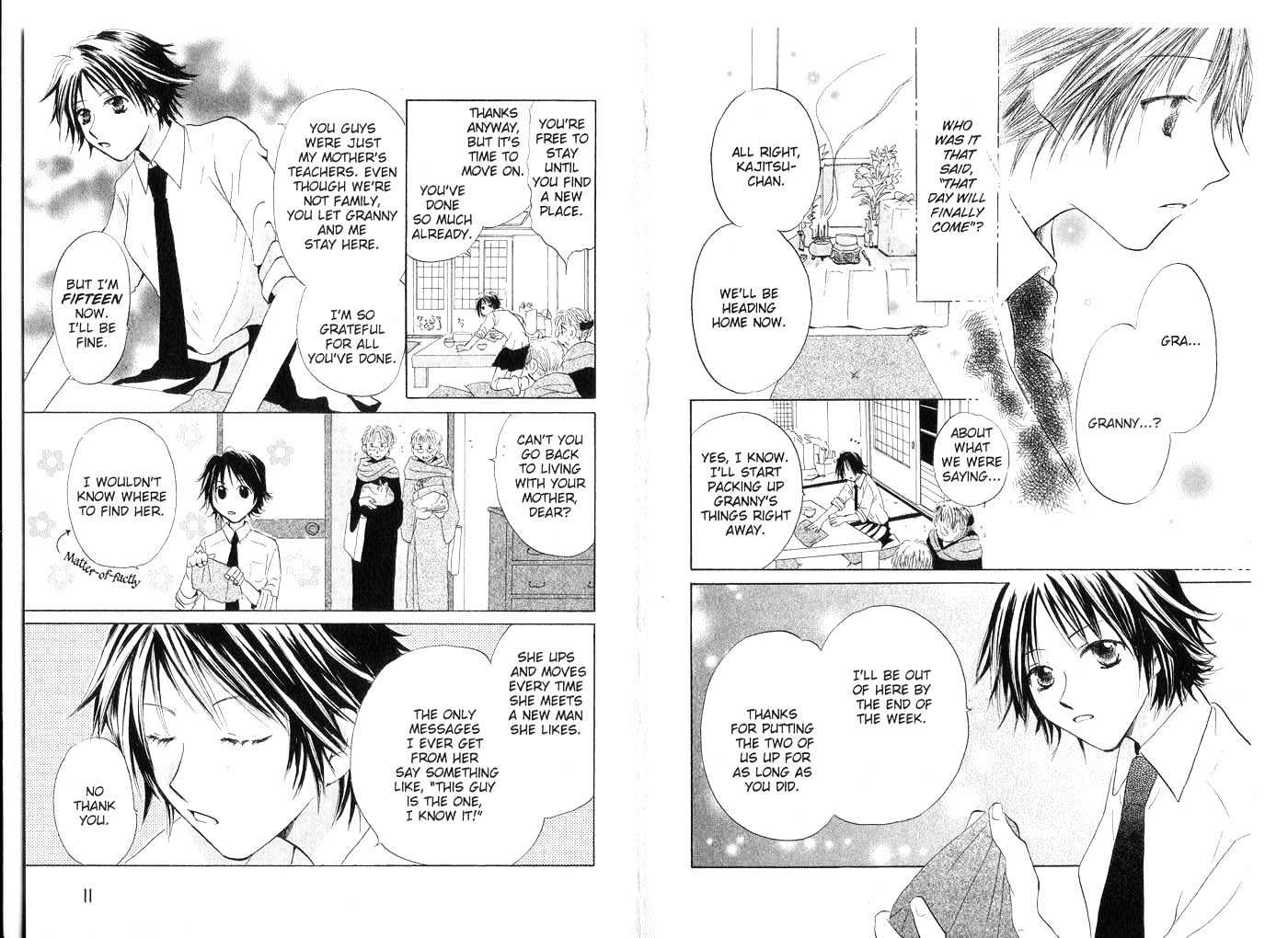 Crossroad Chapter 1.1 page 7 - Vol.1 Chapter 1 : 1 In the Wind \ 2 Crossroad \ 3 Thank You \ 4 The Letter \ 5 No I...