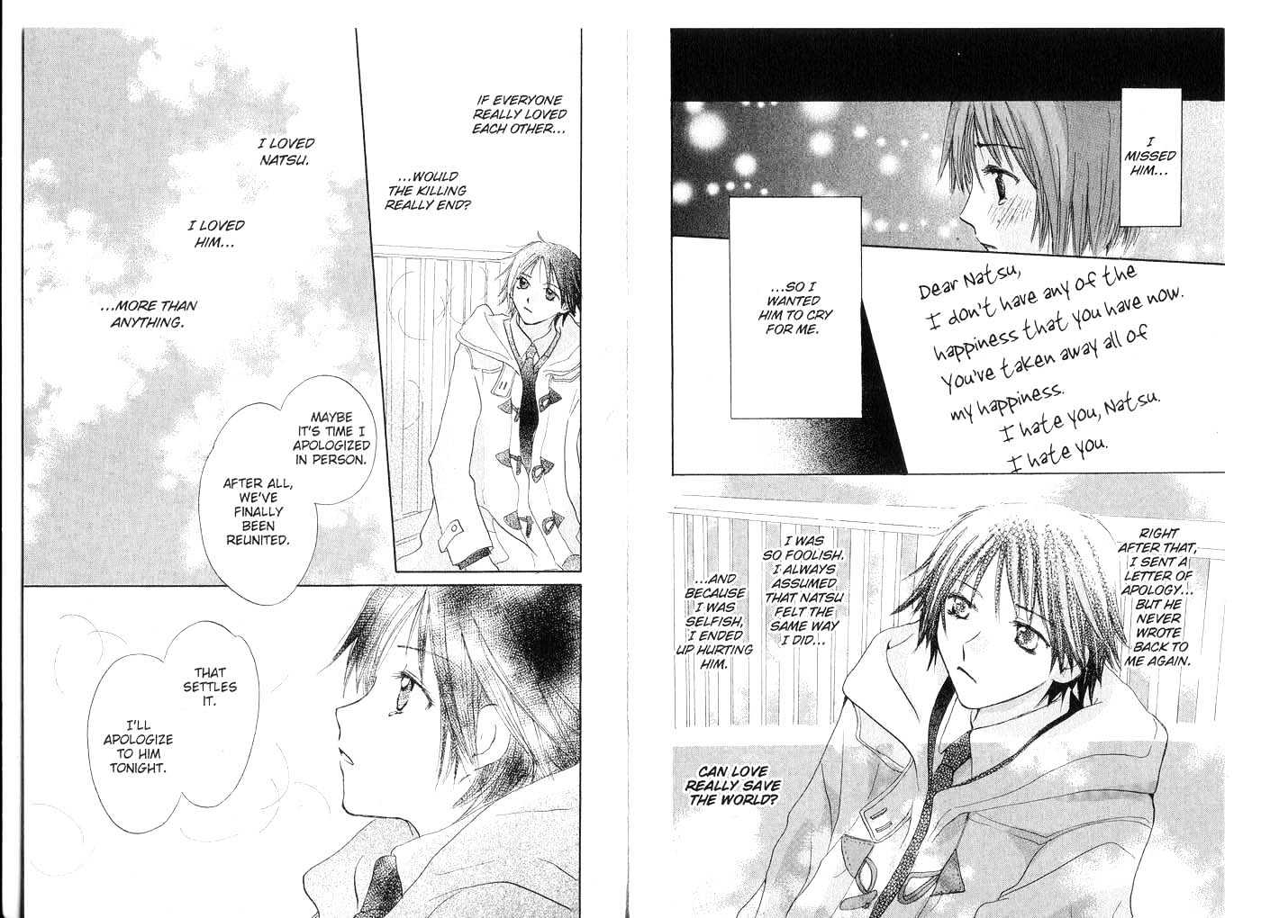 Crossroad Chapter 1.1 page 72 - Vol.1 Chapter 1 : 1 In the Wind \ 2 Crossroad \ 3 Thank You \ 4 The Letter \ 5 No I...