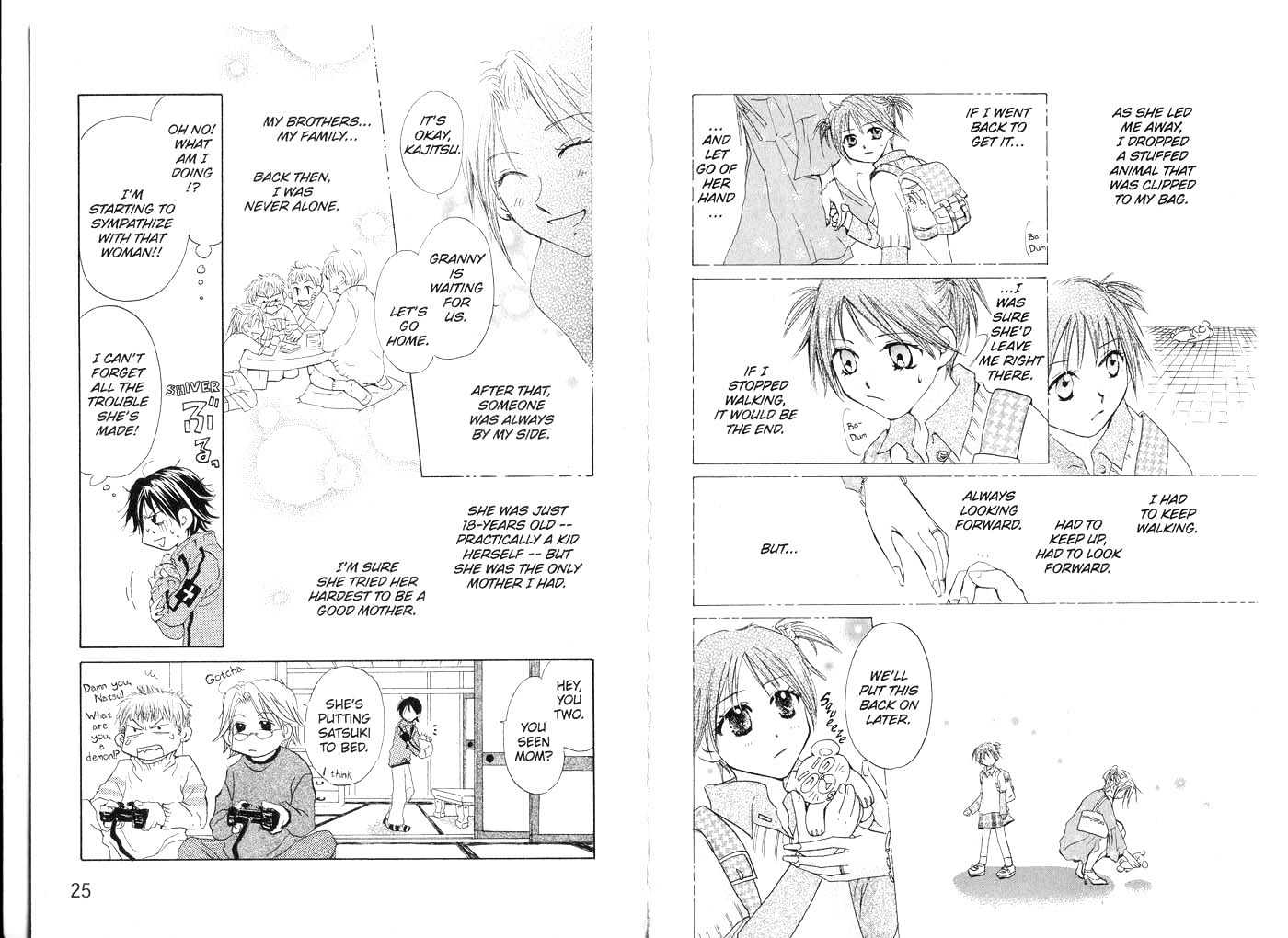 Crossroad Chapter 2.6 page 13 - Vol.2 Chapter 6 : 6 Mother\7 My Make-Over Project\8 Natus's Memories (Pt. 1)\9 […]...