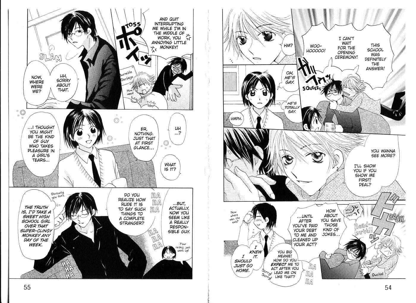 Crossroad Chapter 2.6 page 28 - Vol.2 Chapter 6 : 6 Mother\7 My Make-Over Project\8 Natus's Memories (Pt. 1)\9 […]...