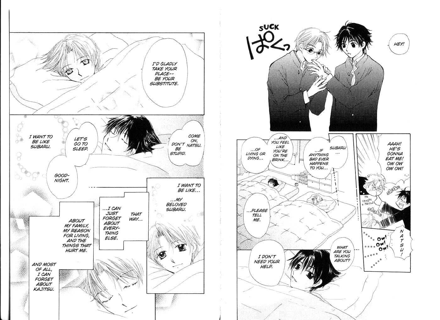 Crossroad Chapter 2.6 page 47 - Vol.2 Chapter 6 : 6 Mother\7 My Make-Over Project\8 Natus's Memories (Pt. 1)\9 […]...