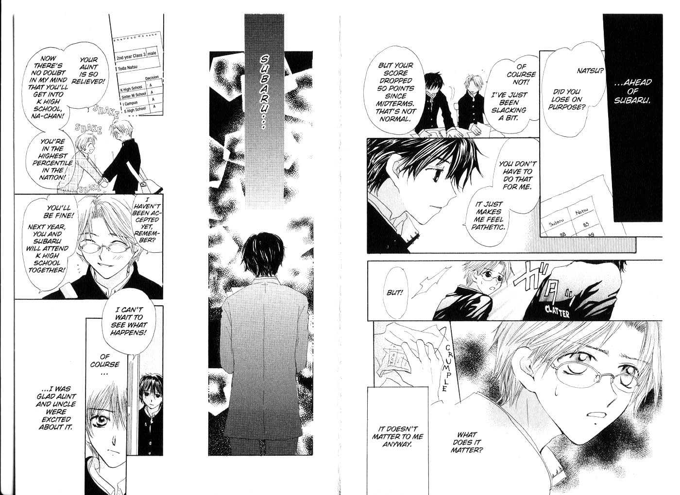 Crossroad Chapter 2.6 page 49 - Vol.2 Chapter 6 : 6 Mother\7 My Make-Over Project\8 Natus's Memories (Pt. 1)\9 […]...