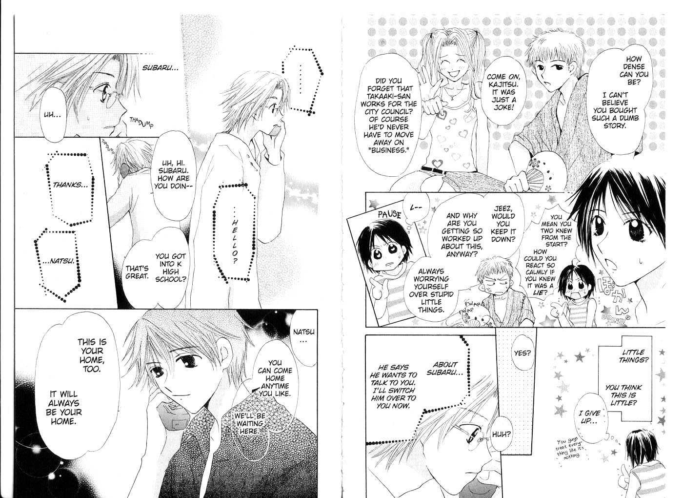 Crossroad Chapter 2.6 page 62 - Vol.2 Chapter 6 : 6 Mother\7 My Make-Over Project\8 Natus's Memories (Pt. 1)\9 […]...