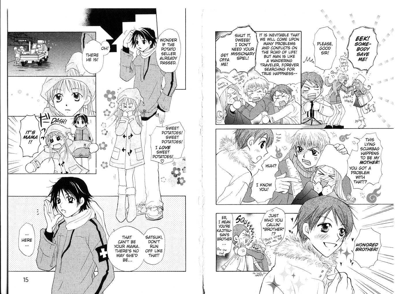 Crossroad Chapter 2.6 page 8 - Vol.2 Chapter 6 : 6 Mother\7 My Make-Over Project\8 Natus's Memories (Pt. 1)\9 […]...