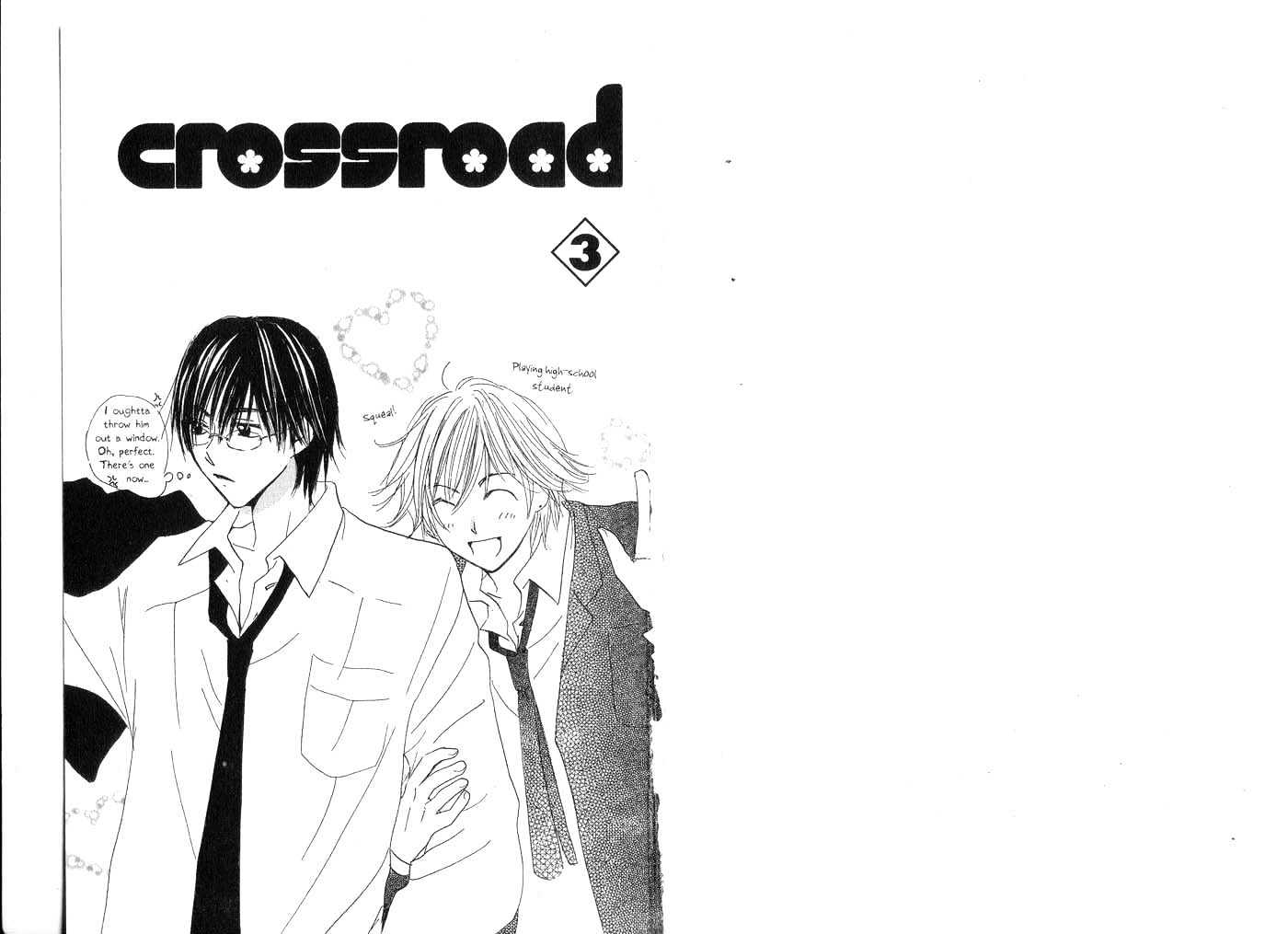 Crossroad Chapter 3.12 page 1 - Vol.3 Chapter 12 : 12 The Naked Night \ 13 Short-Sleeves \ 14 Your Blue (Part One) \...