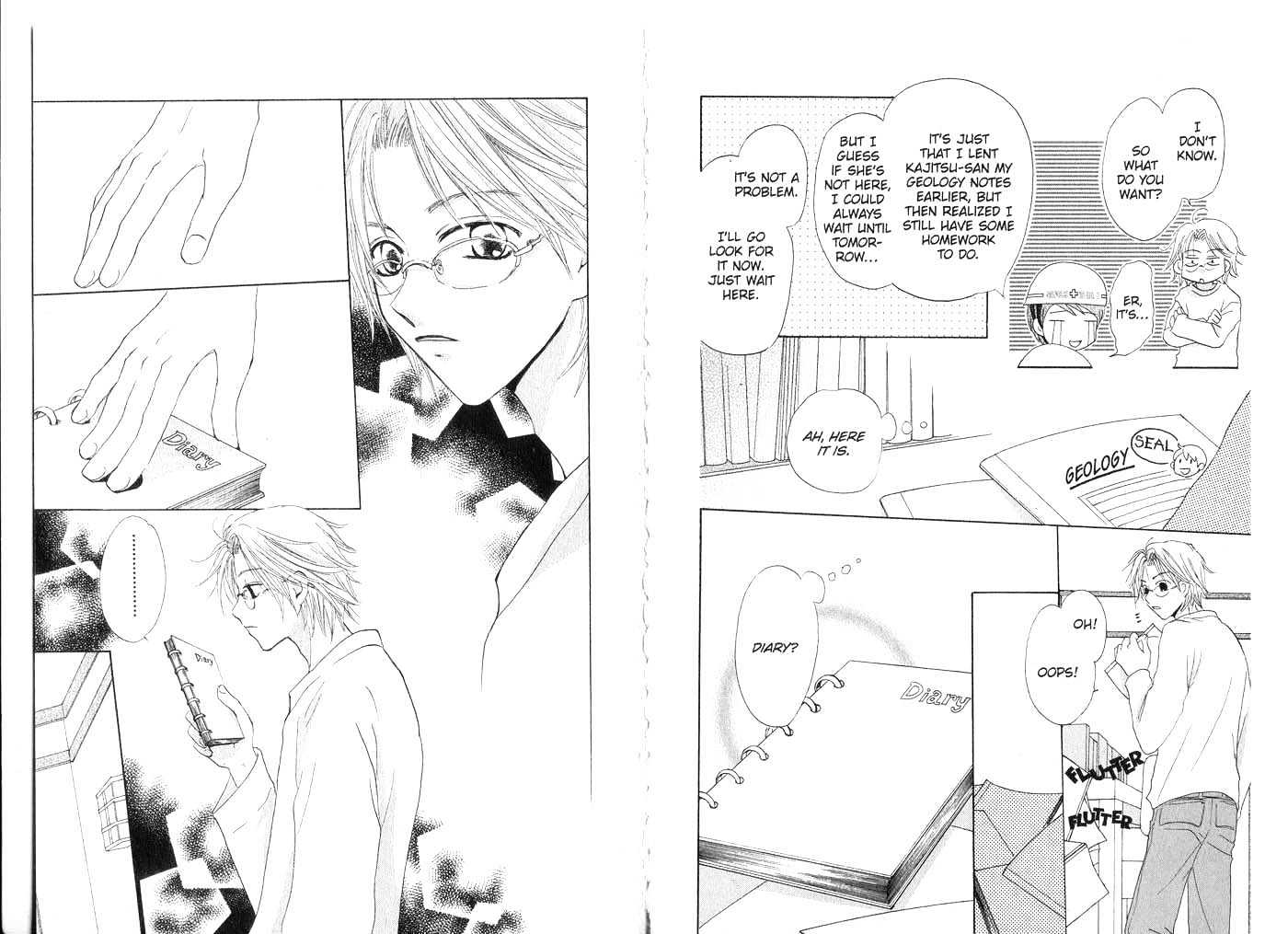 Crossroad Chapter 3.12 page 14 - Vol.3 Chapter 12 : 12 The Naked Night \ 13 Short-Sleeves \ 14 Your Blue (Part One) \...